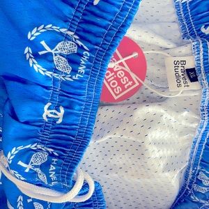 Bravest Studios Chanel mesh shorts